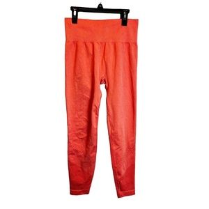 Women’s‎ Leggings Heavyweight Ribbed Textured Peach - Sz. M